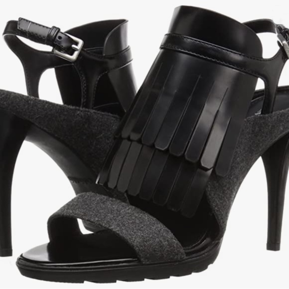 Calvin Klein Women's "Marin" Black/Gray Tuxedo Heel Size: 10M - Picture 7 of 7